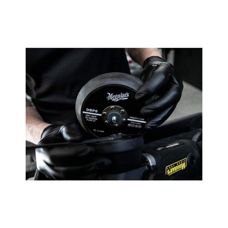 Casa si Gradina - Constructii - Scule electrice si accesorii - Accesorii polizare si slefuire - Taler de Masina Orbitala Meguiar's Soft Buff Backing Plate, 152mm - Infinity.ro