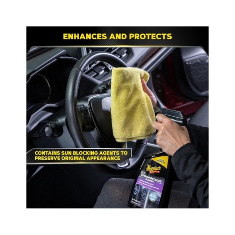 Auto si Moto - Intretinere auto - Produse curatare auto - Solutie curatat interior Meguiar's Quik Interior Detailer 473 ML - Infinity.ro
