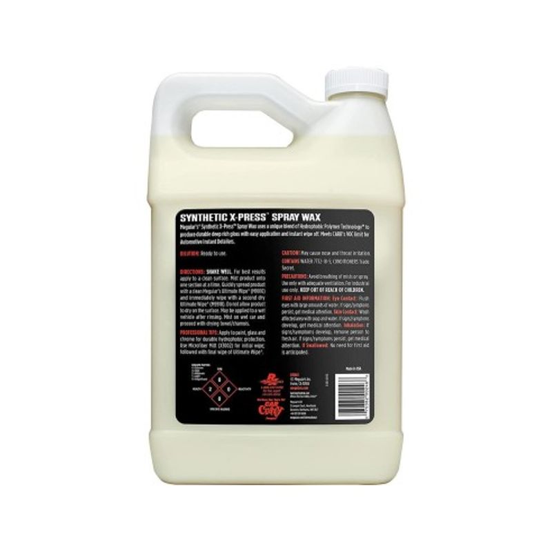 Auto si Moto - Intretinere auto - Produse curatare auto - Ceara sintetica pentru protectie Meguiar's Synthetic X-Press Spray Wax, D156, 3.78 L - Infinity.ro
