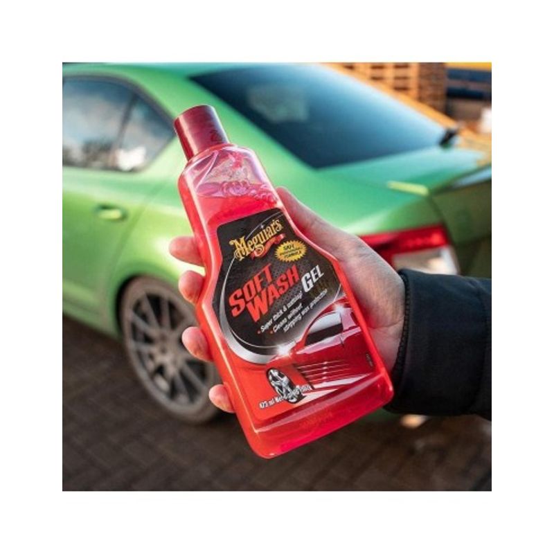 Auto si Moto - Intretinere auto - Detergenti auto - Sampon auto Gel Meguiar's Soft Wash Gel, 473ml - Infinity.ro