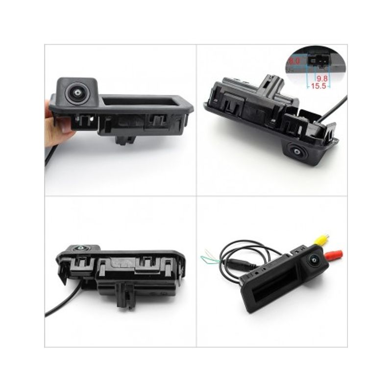 Auto si Moto - Electronice auto - Accesorii electronice auto - Camera marsarier HD, unghi 170 grade cu StarLight Night Vision pentru Porsche Cayenne (2018+) - FA8034 - Infinity.ro