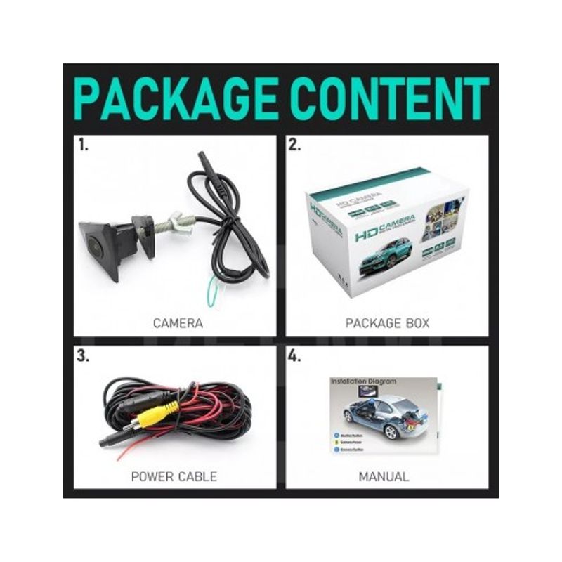 Auto si Moto - Electronice auto - Camere auto si DVR - Camera frontala dedicata Volkswagen cu montaj in sigla - Infinity.ro