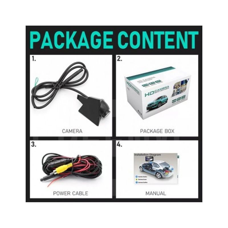 Auto si Moto - Electronice auto - Camere auto si DVR - Camera frontala dedicata Volkswagen cu montaj in sigla - Infinity.ro