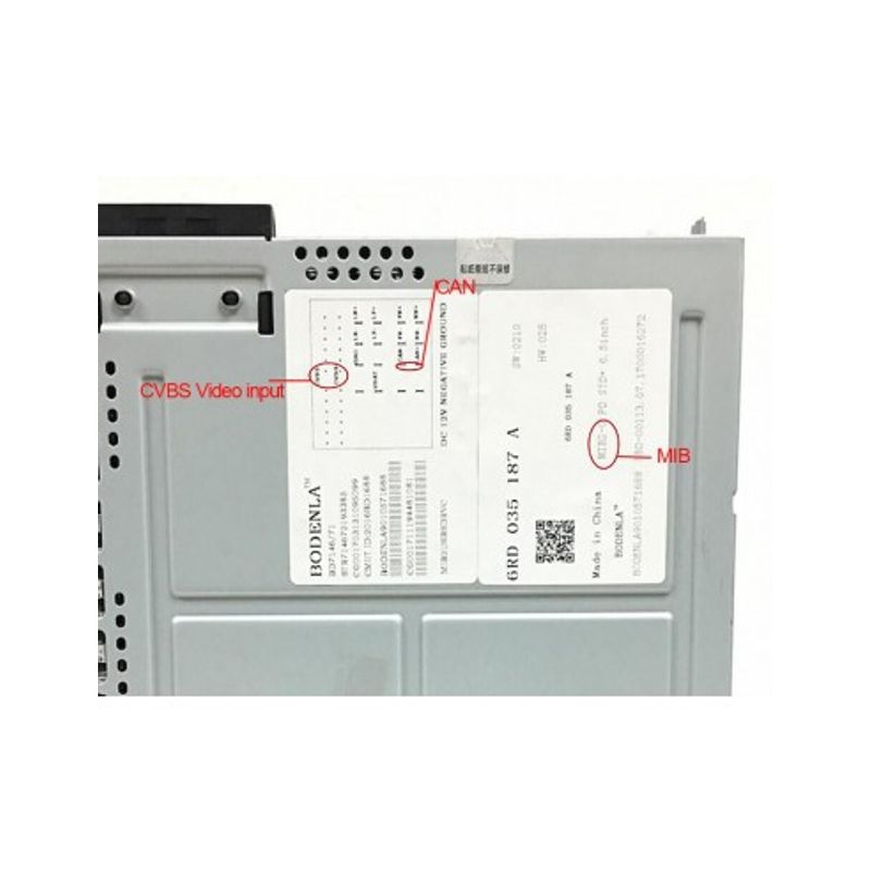 Auto si Moto - Electronice auto - Camere auto si DVR - Camera marsarier HD, unghi 170 grade cu StarLight Night Vision pentru RCD330 cu MIB pentru Volkswagen - V903 - Infinity.ro