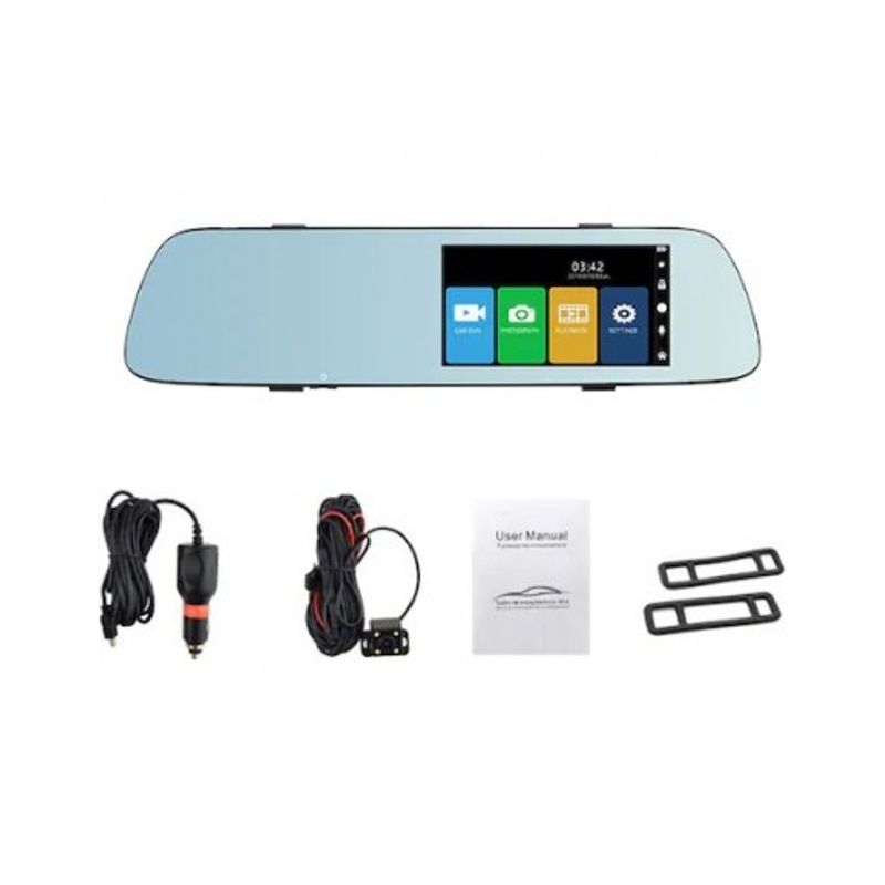 Auto si Moto - Electronice auto - Camere auto si DVR - Camera auto DVR Voyager S2000 FullHD incorporata in oglinda - Infinity.ro