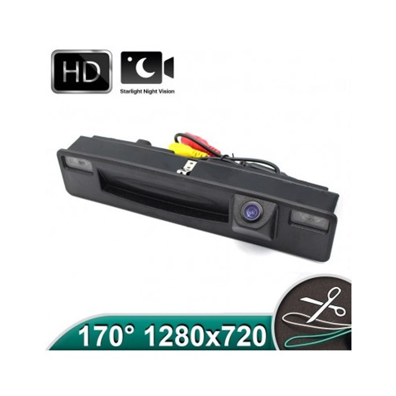 Auto si Moto - Electronice auto - Accesorii electronice auto - Camera marsarier HD cu StarLight Night Vision FORD FOCUS MK3, FIESTA pe manerul de la hayon - Infinity.ro