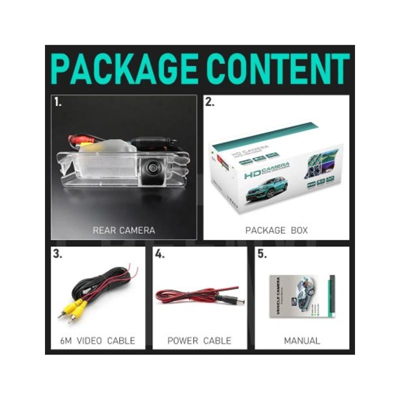 Auto si Moto - Electronice auto - Accesorii electronice auto - Camera marsarier HD, unghi 170 grade cu StarLight Night Vision Dacia Logan 2 (2012-2017), Sandero 2 (2012-2017) - Infinity.ro