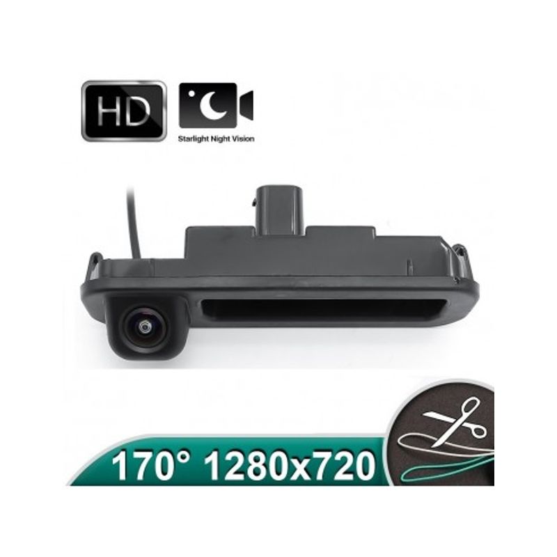 Auto si Moto - Electronice auto - Camere auto si DVR - Camera marsarier HD cu StarLight Night Vision FORD FOCUS 3 Hatchback/Break pe manerul de la hayon - Infinity.ro