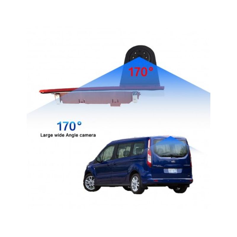 Auto si Moto - Electronice auto - Accesorii electronice auto - Camera marsarier Ford Transit Custom 2012 - 2016 cu usi duble C477 - Infinity.ro