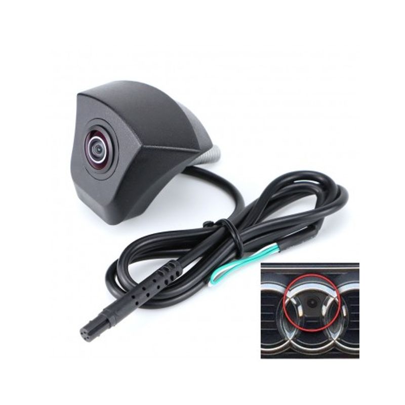 Auto si Moto - Electronice auto - Camere auto si DVR - Camera frontala dedicata Audi cu montaj in sigla rezolutie HD cu StarLight Night Vision - Infinity.ro