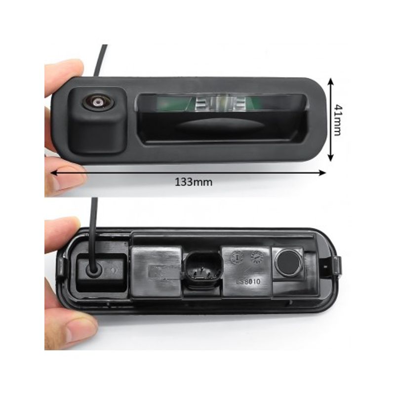 Auto si Moto - Electronice auto - Camere auto si DVR - Camera marsarier HD cu StarLight Night Vision FORD FOCUS 3 Hatchback/Break pe manerul de la hayon - Infinity.ro