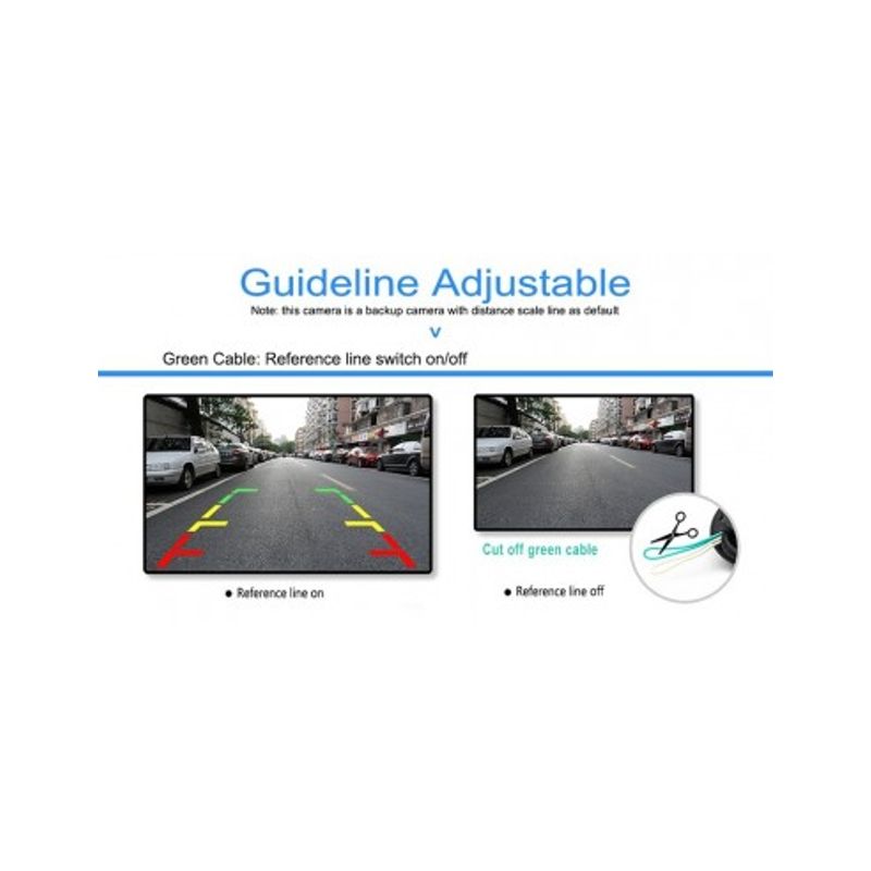 Auto si Moto - Electronice auto - Accesorii electronice auto - Camera marsarier HD, unghi 170 grade cu StarLight Night Vision Audi A4 B6, A4 B7, A6 C6 4F, Q7 4L, A3 8P - FA8005 - Infinity.ro