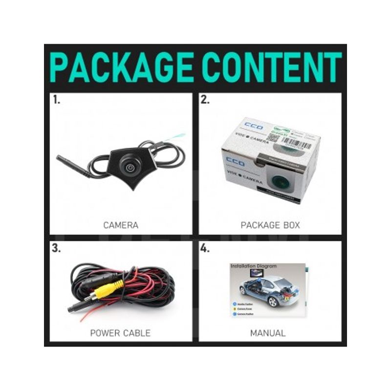 Auto si Moto - Electronice auto - Camere auto si DVR - Camera frontala dedicata Mazda cu montaj in sigla rezolutie HD cu StarLight Night Vision - Infinity.ro