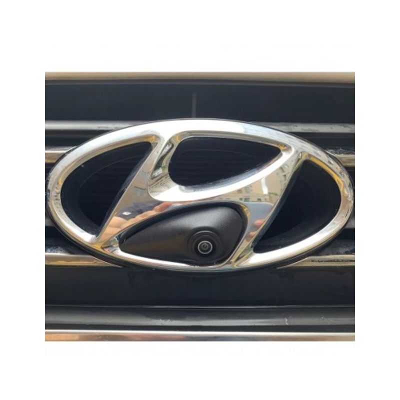 Auto si Moto - Electronice auto - Camere auto si DVR - Camera frontala dedicata Hyundai cu montaj in sigla, marimea S, dimensiuni 60mm x 28mm - Infinity.ro