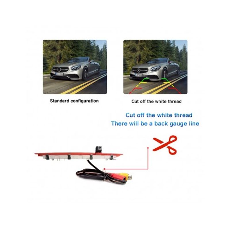 Auto si Moto - Electronice auto - Accesorii electronice auto - Camera marsarier dedicata Mercedes Vito, Viano (2016 - prezent) C468 - Infinity.ro