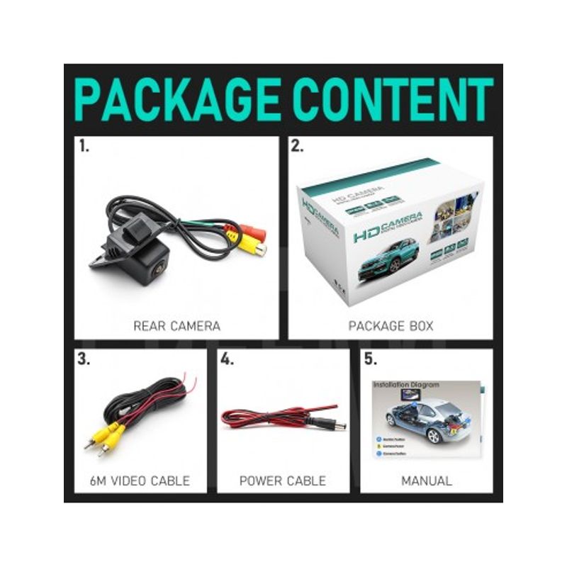 Auto si Moto - Electronice auto - Accesorii electronice auto - Camera marsarier HD, Mercedes-Benz C-Class W204, E-Class W212, C207, S-Class W221, CL-Class W216 - Infinity.ro