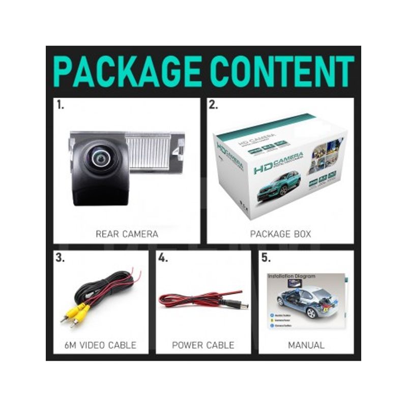 Auto si Moto - Electronice auto - Accesorii electronice auto - Camera marsarier HD, unghi 170 grade cu StarLight Night Vision Citroen C2, C3, C4, C5, C6, C8, DS3 - Infinity.ro