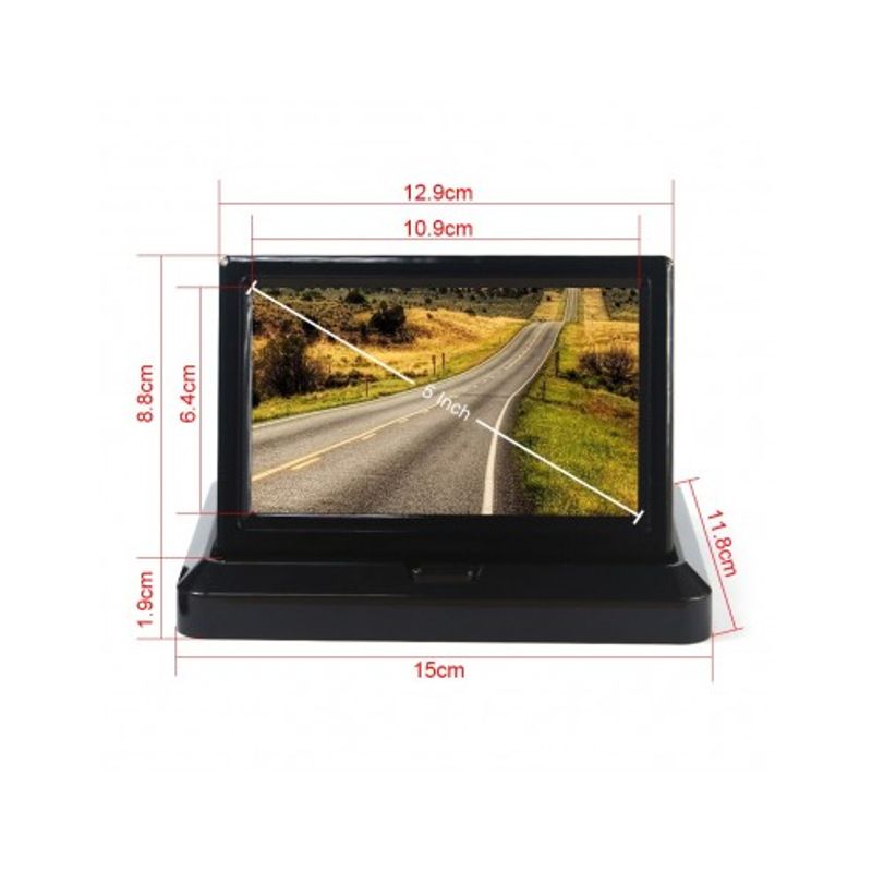 Auto si Moto - Electronice auto - Multimedia auto - Display auto LCD 5″ pliabil - Infinity.ro