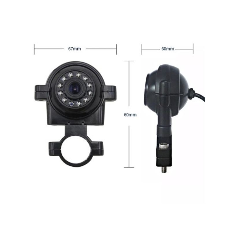 Auto si Moto - Electronice auto - Accesorii electronice auto - Camera marsarier cu infrarosu 12V - 24V pentru Camioane, Autocare, Bus-uri - Infinity.ro