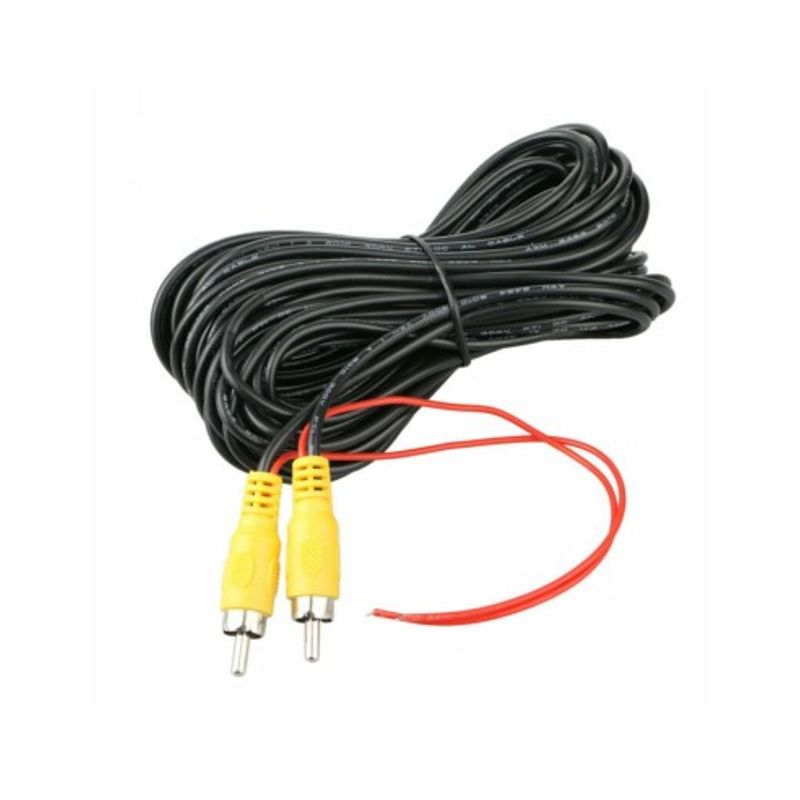 Auto si Moto - Electronice auto - Multimedia auto - Cablu video de 15 metri Tata-Tata pentru camere marsarier RCA-TT-15M - Infinity.ro