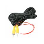 Auto si Moto - Electronice auto - Multimedia auto - Cablu video de 10 metri Tata-Tata pentru camere marsarier RCA-TT-10M - Infinity.ro