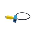 Auto si Moto - Piese auto si accesorii - Caroserie - Faruri, stopuri si proiectoare - Cablu adaptor interfata camera video cu mufa Fakra - Infinity.ro