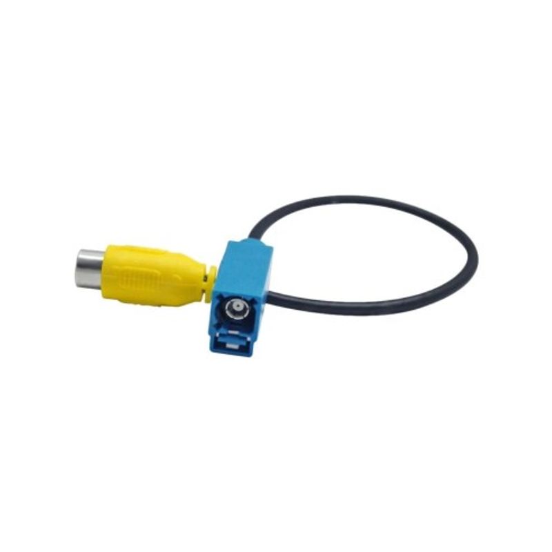 Auto si Moto - Piese auto si accesorii - Caroserie - Faruri, stopuri si proiectoare - Cablu adaptor interfata camera video cu mufa Fakra - Infinity.ro