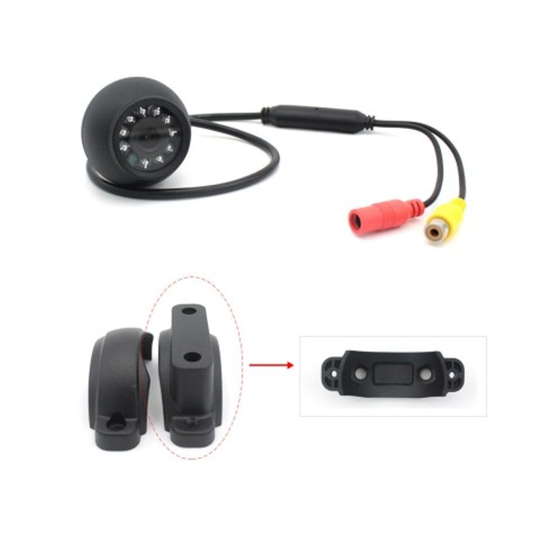 Auto si Moto - Electronice auto - Accesorii electronice auto - Camera marsarier cu infrarosu 12V - 24V pentru Camioane, Autocare, Bus-uri - Infinity.ro