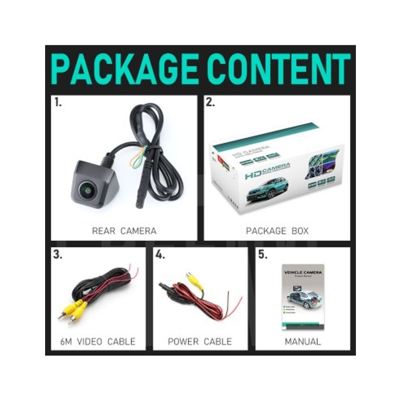 Auto si Moto - Electronice auto - Accesorii electronice auto - Camera marsarier/frontala AHD/CVBS unghi 170 grade cu StarLight Night Vision - Infinity.ro
