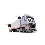 Auto si Moto - Electronice auto - Accesorii electronice auto - Camera marsarier cu infrarosu 12V - 24V pentru Camioane, Autocare, Bus-uri - Infinity.ro