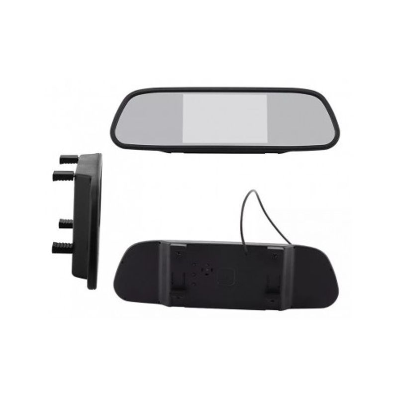 Auto si Moto - Electronice auto - Multimedia auto - Display auto LCD 5″ pe oglinda retrovizoare - Infinity.ro