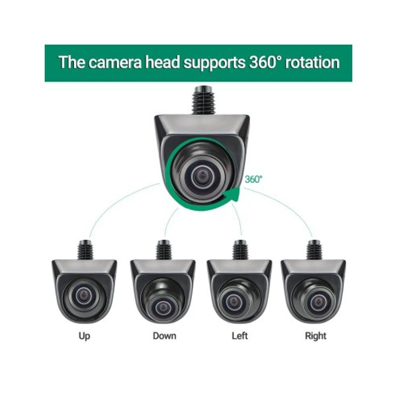 Auto si Moto - Electronice auto - Accesorii electronice auto - Camera marsarier/frontala AHD/CVBS unghi 170 grade cu StarLight Night Vision - Infinity.ro