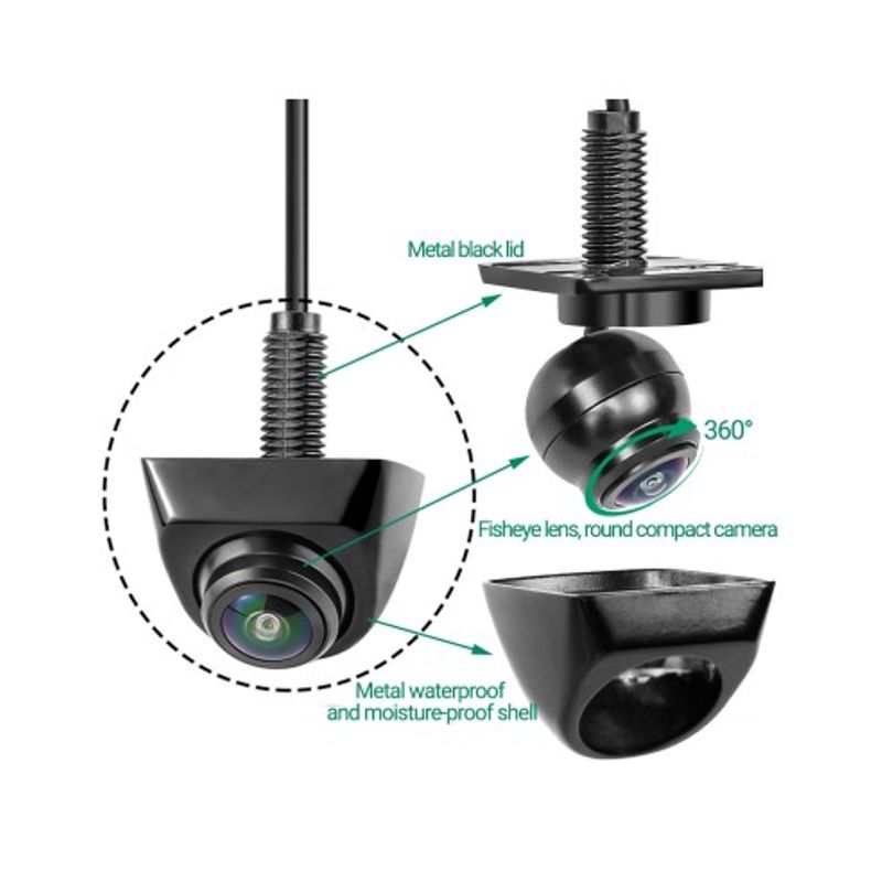 Auto si Moto - Electronice auto - Accesorii electronice auto - Camera marsarier/frontala AHD/CVBS unghi 170 grade cu StarLight Night Vision - Infinity.ro