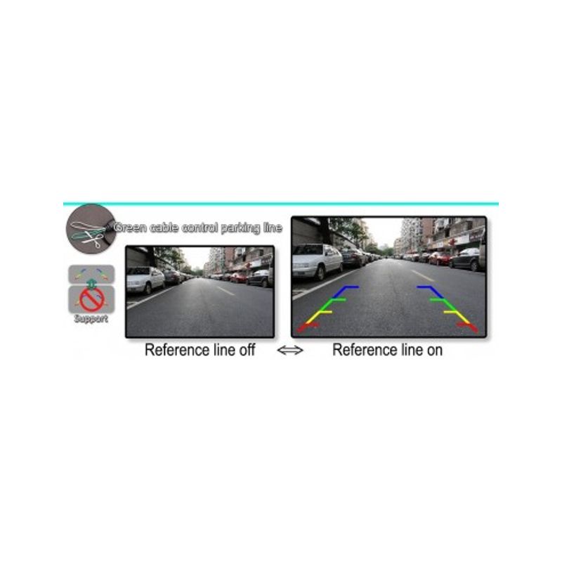 Auto si Moto - Electronice auto - Accesorii electronice auto - Camera marsarier HD unghi 170 grade cu StarLight Night Vision - Infinity.ro