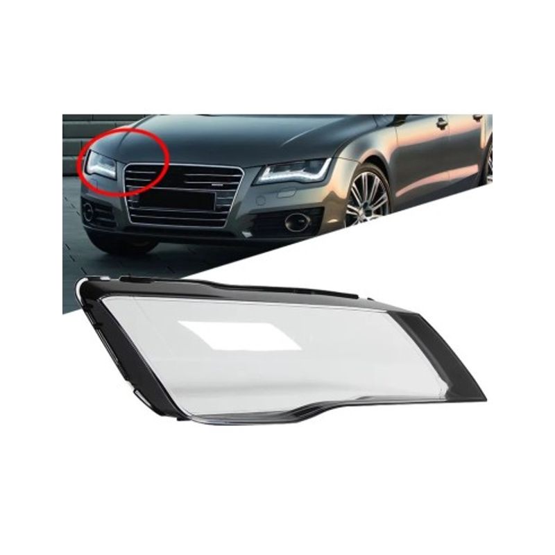 Auto si Moto - Piese auto si accesorii - Caroserie - Faruri, stopuri si proiectoare - Set 2 sticle faruri pentru Audi A7 C7 Non Facelift (2010 - 2014) - Infinity.ro