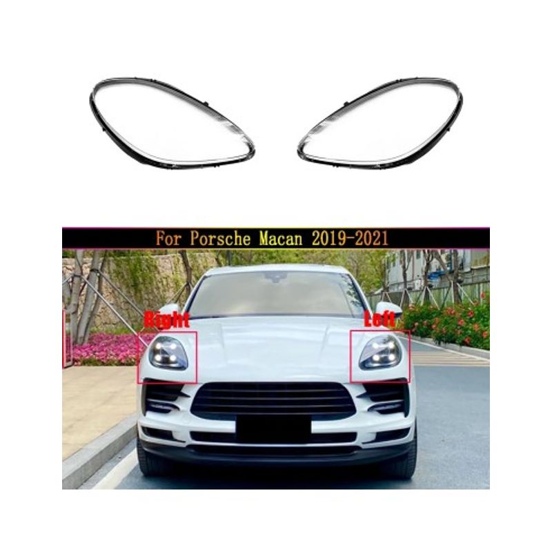 Auto si Moto - Piese auto si accesorii - Caroserie - Faruri, stopuri si proiectoare - Set 2 sticle faruri pentru Porsche Macan (2019 - 2023) - Infinity.ro