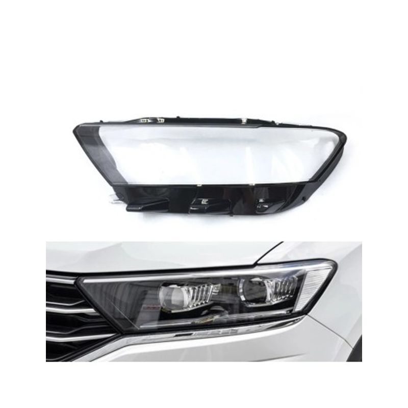 Auto si Moto - Piese auto si accesorii - Caroserie - Faruri, stopuri si proiectoare - Set 2 sticle faruri pentru Volkswagen T-ROC (2017 - 2020) - Infinity.ro