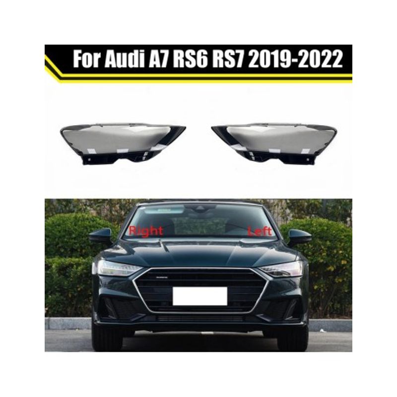 Auto si Moto - Piese auto si accesorii - Caroserie - Faruri, stopuri si proiectoare - Set 2 sticle faruri pentru Audi A7 C8 fara Facelift (2019 - 2022) - Infinity.ro