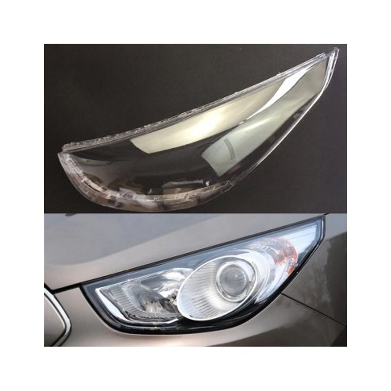 Auto si Moto - Piese auto si accesorii - Caroserie - Faruri, stopuri si proiectoare - Set 2 sticle faruri pentru Hyundai IX35 (2009 - 2013) - Infinity.ro