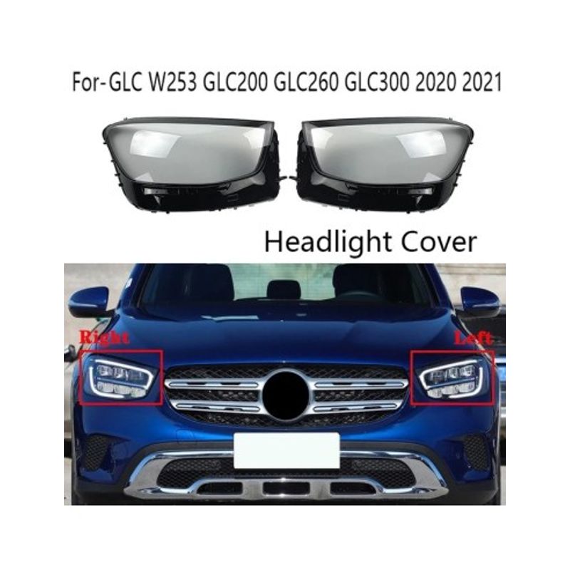 Auto si Moto - Piese auto si accesorii - Caroserie - Faruri, stopuri si proiectoare - Set 2 sticle faruri pentru Mercedes GLC X253, GLC Coupe C253 Facelift (2019 - 2022) - Infinity.ro