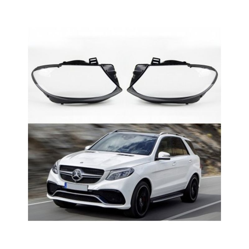 Auto si Moto - Piese auto si accesorii - Caroserie - Faruri, stopuri si proiectoare - Set 2 sticle faruri pentru Mercedes GLE W166 (2015 - 2019) - HW044 - Infinity.ro