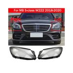 Auto si Moto - Piese auto si accesorii - Caroserie - Faruri, stopuri si proiectoare - Set 2 sticle faruri pentru Mercedes S-Class W222 Facelift (2017 - 2020) - Infinity.ro