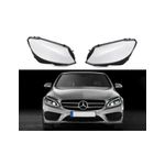 Auto si Moto - Piese auto si accesorii - Caroserie - Faruri, stopuri si proiectoare - Set 2 sticle faruri pentru Mercedes C-Class W205 Non Facelift (2015 - 2017) - HW006 - Infinity.ro