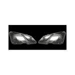 Auto si Moto - Piese auto si accesorii - Caroserie - Faruri, stopuri si proiectoare - Set 2 sticle faruri pentru Mercedes E-Class Coupe / Cabrio C207 A207 W207 Non Facelift (2009 - 2013) - Infinity.ro