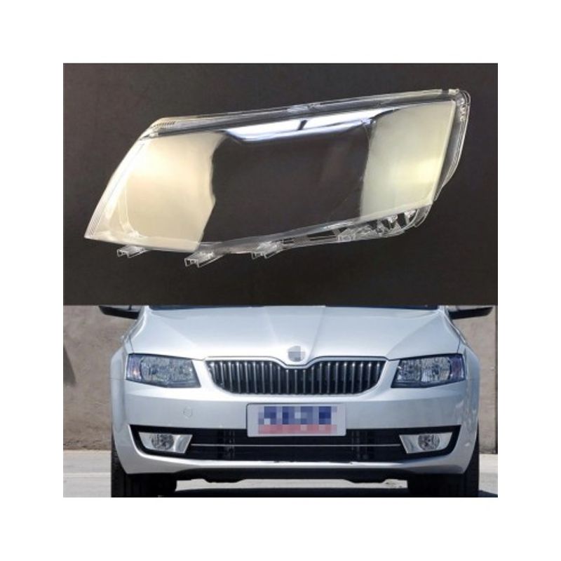Auto si Moto - Piese auto si accesorii - Caroserie - Faruri, stopuri si proiectoare - Set 2 sticle faruri pentru Skoda Octavia 3 (2014 - 2016) - Infinity.ro
