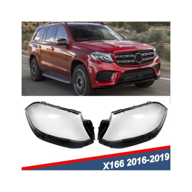 Auto si Moto - Piese auto si accesorii - Caroserie - Faruri, stopuri si proiectoare - Set 2 sticle faruri pentru Mercedes GLS X166 (2016 - 2019) - Infinity.ro