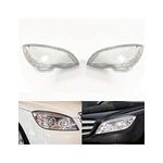 Auto si Moto - Piese auto si accesorii - Caroserie - Faruri, stopuri si proiectoare - Set 2 sticle faruri pentru Mercedes C-Class W204 Non Facelift (2007 - 2010) - HW002 - Infinity.ro