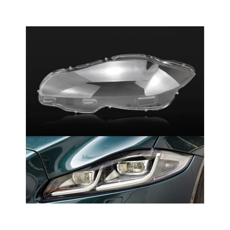 Auto si Moto - Piese auto si accesorii - Caroserie - Faruri, stopuri si proiectoare - Set 2 sticle faruri pentru Jaguar XJ (2010 - 2019) - Infinity.ro