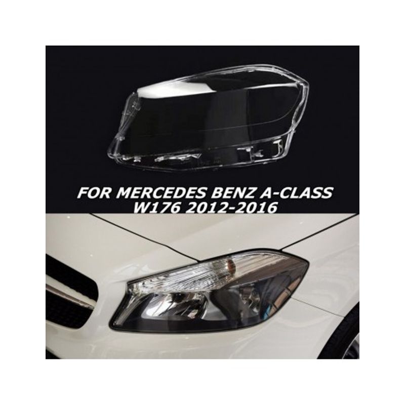 Auto si Moto - Piese auto si accesorii - Caroserie - Faruri, stopuri si proiectoare - Set 2 sticle faruri pentru Mercedes A-Class W176 Non Facelift (2012 - 2015) - Infinity.ro