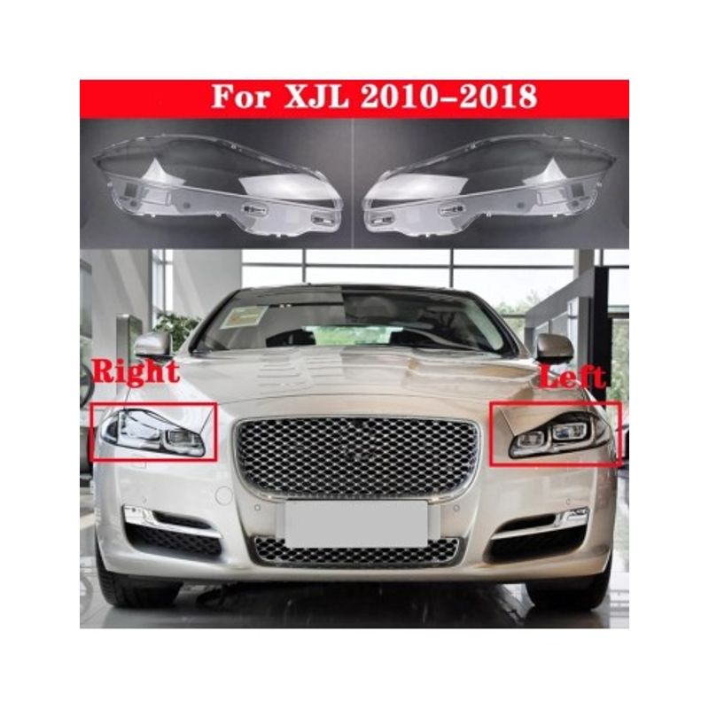 Auto si Moto - Piese auto si accesorii - Caroserie - Faruri, stopuri si proiectoare - Set 2 sticle faruri pentru Jaguar XJ (2010 - 2019) - Infinity.ro